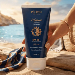 Pelion Filosun Αντηλιακή Κρέμα Προσώπου & Σώματος SPF50+ 150ml