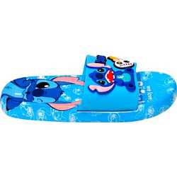 Jomix Lilo & Stitch Παιδικές Παντόφλες Καλοκαιρινές για Αγόρι Γαλάζιες 757