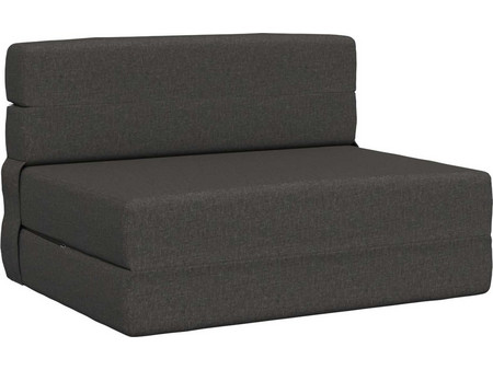 vidaXL Διθέσιος Καναπές Κρεβάτι Ανθρακί 70x72x60cm 900069