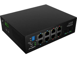 Lanberg ILGE-8P-2S-120 Unmanaged L2 Switch με 8 Θύρες Ethernet 1000Mbps και 2 SFP θύρες