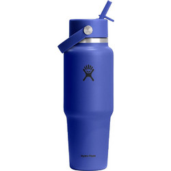 Hydro Flask Wide Flex Straw Travel Bottle Capri Blue 946ml