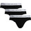 Tommy Hilfiger Ανδρικά Σλιπ Βαμβακερά Μαύρα 3Pack UM0UM03471-0XK