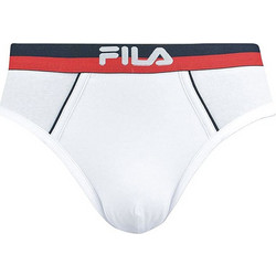 Fila Ανδρικό Σλιπ Βαμβακερό Λευκό FU5019-300
