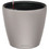 Lechuza Classico Color Ls 28 Αυτοποτιζόμενη Γλάστρα Εσωτερικού Χώρου Στρογγυλή Μεταλλική Εκρού 28x26cm 14272