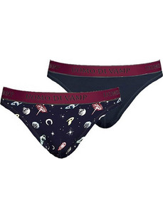 Vamp Ανδρικά Σλιπ Μαύρα 2Pack 15877
