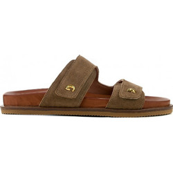 Commanchero Γυναικεία Σανδάλια Suede Καφέ 51466-428