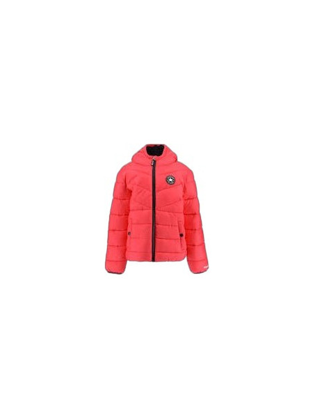 Converse Παιδικό Μπουφάν Χειμωνιάτικο Puffer Κόκκινο 4CC926-R6M