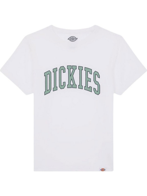 Dickies Παιδικό T-Shirt Κοντομάνικο Λευκό Πράσινο Mint DK0A4Z8O0WH1