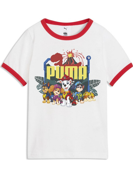 Puma Paw Patrol Παιδικό T-Shirt Κοντομάνικο Λευκό 634935-02