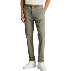 Tom Tailor Ανδρικό Παντελόνι Chino Slim Εφαρμογή Χακί 1052070-15594