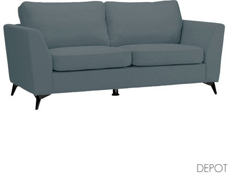 Liberta Maison Boel Memory 11 Τριθέσιος Καναπές Πράσινο Mint 200x86x92cm