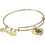 Alex and Ani Γυναικείο Βραχιόλι Βέργα με Καρδιά Xρυσό A15EB02YG