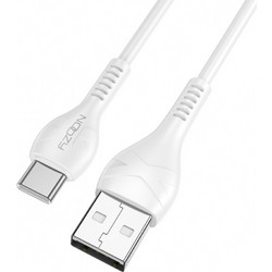 Noozy A45 USB-A to USB-C 1m White