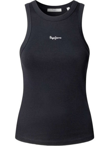 Pepe Jeans Marian Γυναικείο Καλοκαιρινό Top Ριπ Navy Μπλε PL506035-594