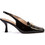 Versace 19V69 Γόβες Slingback Λουστρίνι με Λεπτό Χαμηλό Τακούνι Μαύρες AM4C225-832