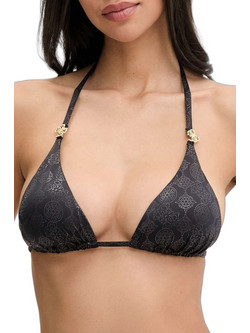Guess Nerea Bikini Top Τριγωνάκι Μαύρο E6GJ27KF462
