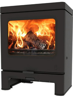 Charnwood Skye 7 Low Stand Brown Μαντεμένια Ξυλόσομπα 7kW