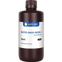 Anycubic Water Washable Ρητίνη 3D Printer Black 1kg
