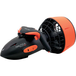 Nautica Marine 300 Υποβρύχιο Καταδυτικό Scooter 4.8km/h Max Ταχύτητα & 90min Αυτονομία Μαύρο Πορτοκαλί