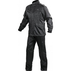 Nordcode Rainsuit Easy Ανδρικό Αδιάβροχο Σετ Μπουφάν & Παντελόνι Αντιανεμικό Μαύρο NOR000RAI20