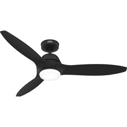 Hunter Calabasas 52707 Ανεμιστήρας Οροφής 132cm 14W με Φως & Τηλεχειριστήριο Μαύρος