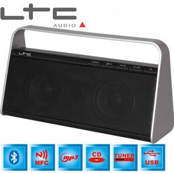 LTC Audio Freesound Ηχείο Bluetooth 4W Μαύρο Γκρι