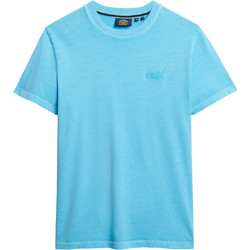 Superdry Flash D4 Ovin Essential Ανδρικό Αθλητικό T-Shirt Γαλάζιο M1012065A-C9A