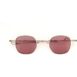 Eyepetizer 1-OP-5843-21-145 Γυναικεία Γυαλιά Ηλίου Τετράγωνα Μεταλλικά Χρυσά με Ροζ Φακό