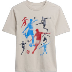 Gap Παιδικό T-Shirt Κοντομάνικο Μπεζ 899685000