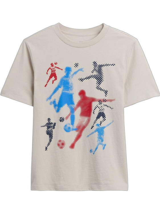 Gap Παιδικό T-Shirt Κοντομάνικο Μπεζ 899685000