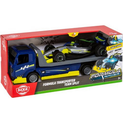 Dickie Toys Formula Transporter Team Split