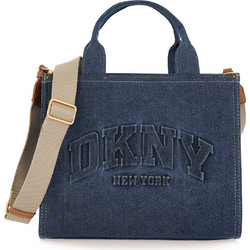 DKNY Hadlee Γυναικεία Τσάντα Χειρός Υφασμάτινη Navy Μπλε R62AYR57-GF6