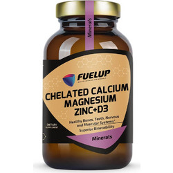 Fuel Up Chelated Calcium Magnesium Zinc & D3 90 Ταμπλέτες