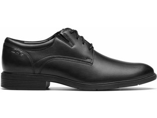Clarks Steadwell Ανδρικά Σκαρπίνια Derby Δερμάτινα Μαύρα 26184679