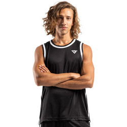 Venimo Ανδρικό Αθλητικό T-Shirt Μαύρο 225MST-615-071
