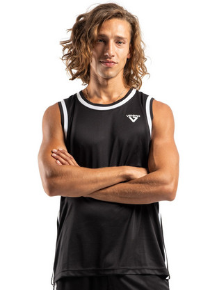 Venimo Ανδρικό Αθλητικό T-Shirt Μαύρο 225MST-615-071