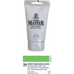 Ferrario Master 29 Permanent Green Light Ακρυλικό Χρώμα Ζωγραφικής 120ml
