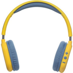 Lazerbuilt Minions Lenticular Disco Ασύρματα Bluetooth Παιδικά Ακουστικά On Ear Γαλάζια Κίτρινα