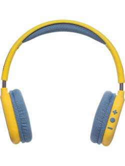 Lazerbuilt Minions Lenticular Disco Ασύρματα Bluetooth Παιδικά Ακουστικά On Ear Γαλάζια Κίτρινα