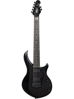 Music Man John Petrucci Majesty Ηλεκτρική Κιθάρα ST Style με Μαγνήτες HH & Ταστιέρα Ebony 7 Χορδών Dark Side
