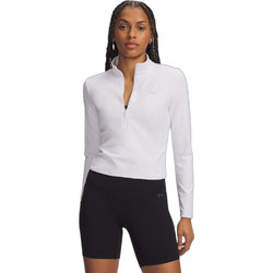 Under Armour Motion Γυναικεία Αθλητική Μπλούζα Polo Λευκή 6013775-100