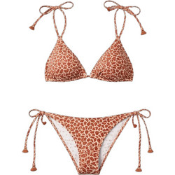 Lida Bikini Set Τριγωνάκι Animal Print Καφέ 9-29139-2908