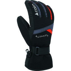 Cairn Styl J C-tex Graphite Scarlet Παιδικά Γάντια Σκι & Snowboard Μαύρα