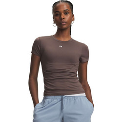 Under Armour Motion Fitted SS Γυναικείο Αθλητικό T-Shirt Σοκολατί 6013774-200
