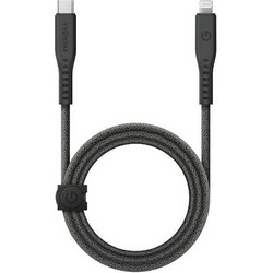 Energea Flow C94 Braided USB-C to Lightning Cable 60W 1.5m Black