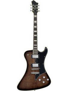 Hagstrom Fantomen Ηλεκτρική Κιθάρα Alternative με Μαγνήτες HH Cosmic Black Burst