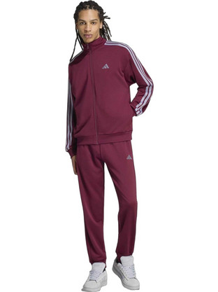 Adidas Ανδρικό Σετ Φόρμας με Λάστιχο Μπορντό KX5621