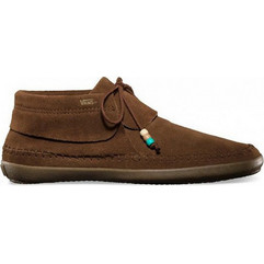 Vans Mohikan Γυναικεία Μποτάκια Αστραγάλου Suede Καφέ VN0AGQD8KZ
