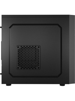 Natec Helix USB-C Black Micro Tower Κουτί Υπολογιστή