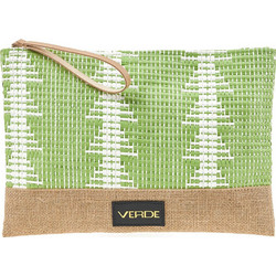 Verde 48-0226 Γυναικείο Νεσεσέρ Παραλίας 32x3x22cm Πράσινο